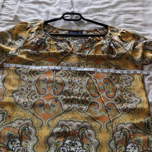 Jones New York bohemian silk-like tunic - Picture 11 of 12